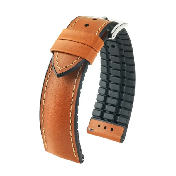 HIRSCH James - Performance Watch Strap - Golden Brown