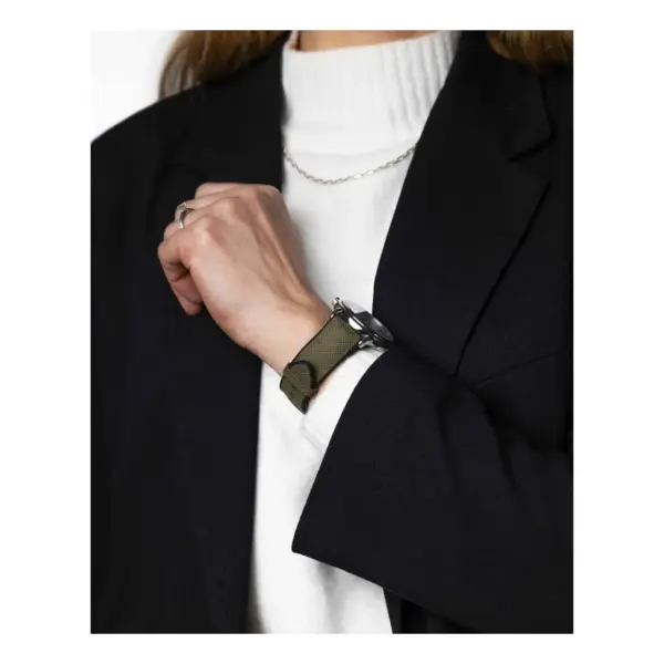 HIRSCH Arne - Vegan Performance Watch Strap - Green - Image 6