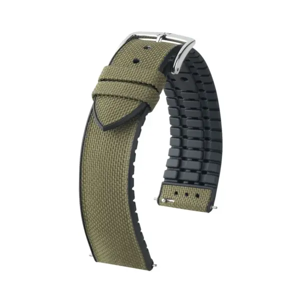 HIRSCH Arne - Vegan Performance Watch Strap - Green